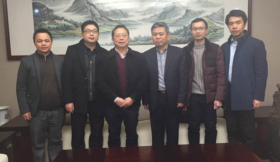 M.A.O.董事长毛厚德一行前往Z6尊龙参观调查