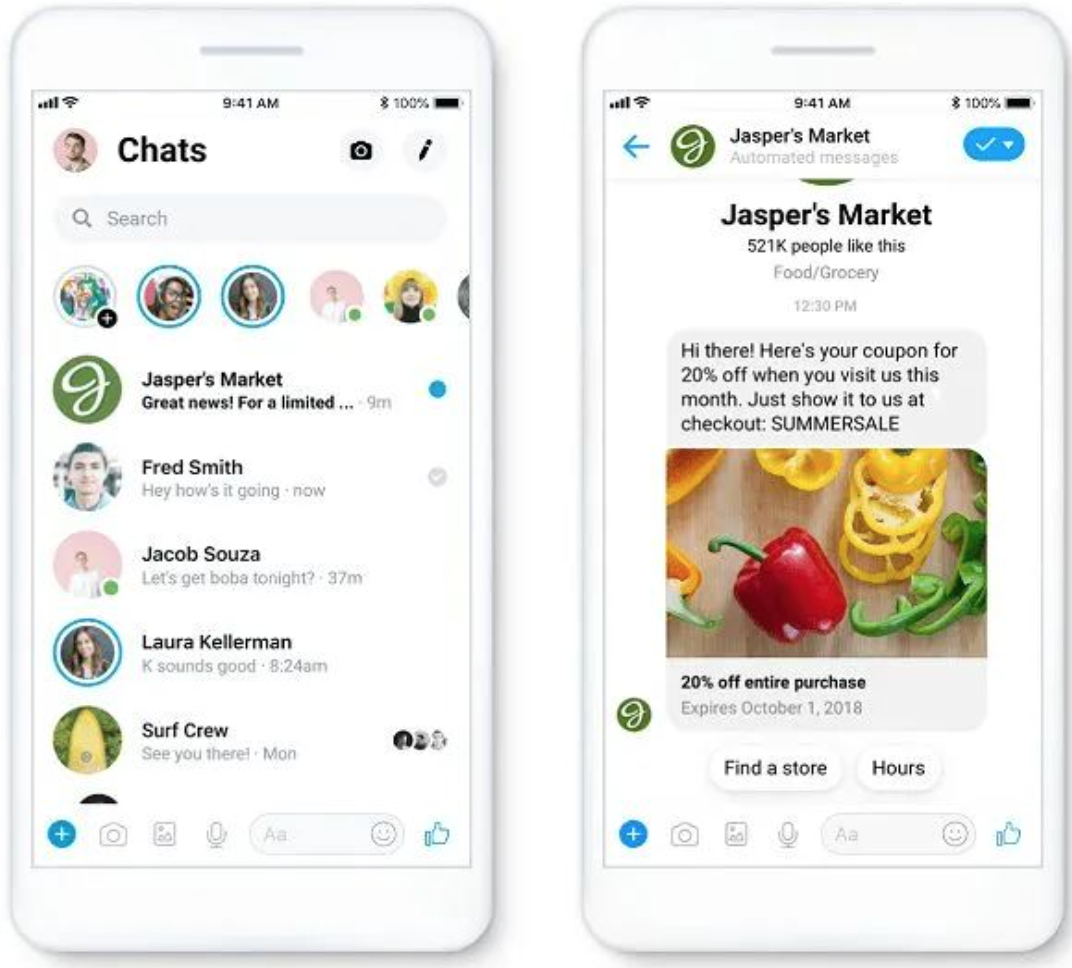 Facebook messenger广告 AG真人官方